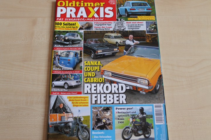 Deckblatt Oldtimer Praxis (02/2015)